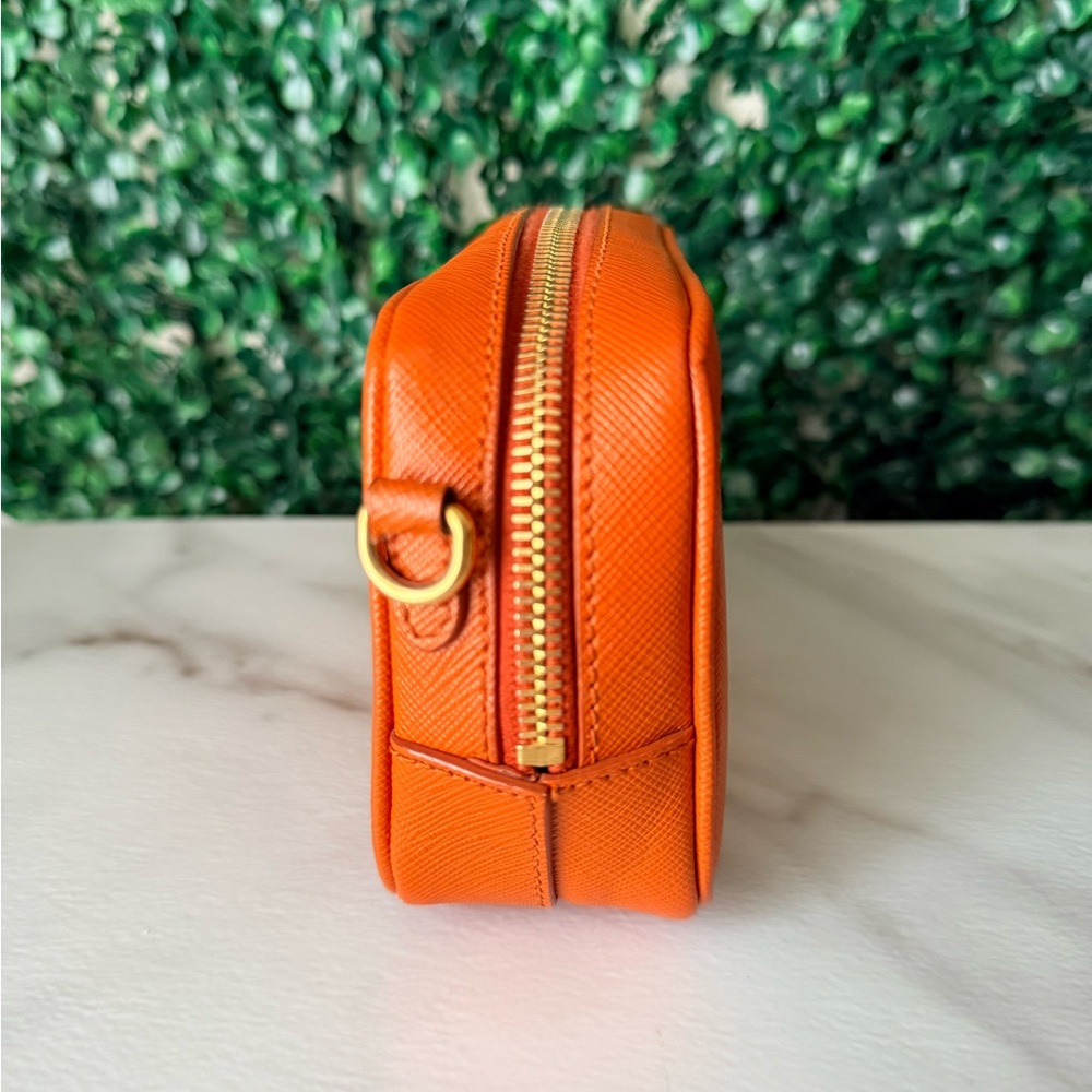 Prada Orange Mini Crossbody Bag Authentic - Picture 5 of 9